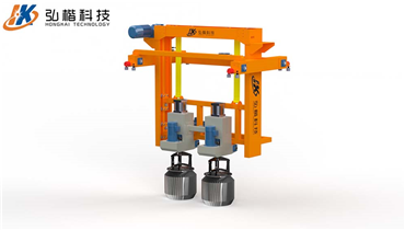 Traveling crane for electroplating
